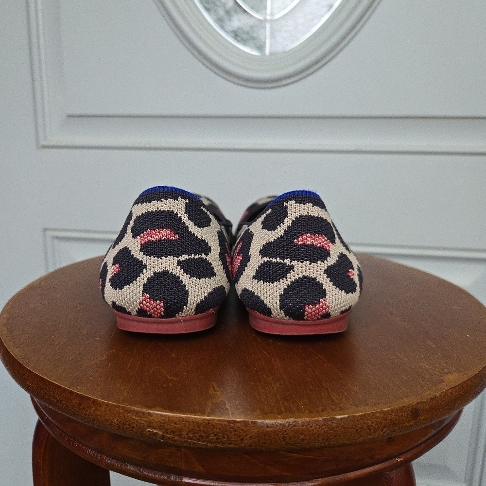 Rothy's The Flat Red Cat Flats Retired - Picture 3 of 9
